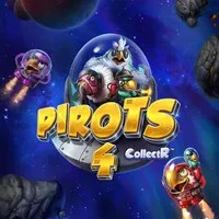 Pirots 4 game by ELK Studios – logo hosted on Yeti Casino