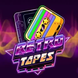 Retro Tapes game by Push Gaming – logo hosted on Yeti Casino